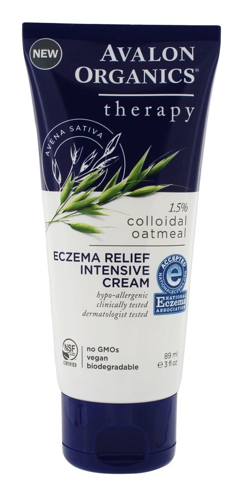 Avalon Organics - Eczema Relief Intensive Cream - 3 fl. oz.