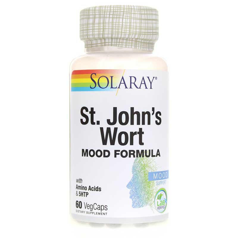 Solaray St. John's Wort, Special Formula 60 Veg Capsules