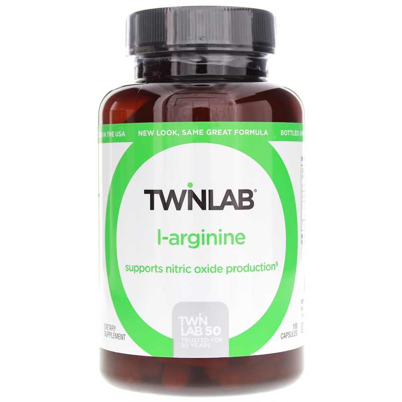 Twinlab L-Arginine 500 Mg 100 Capsules