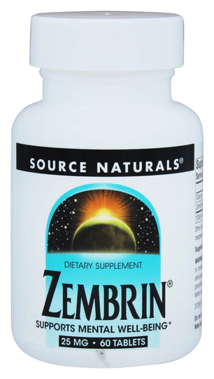 Source Naturals - Zembrin Sceletium Tortuosum aka Kanna for Mental Well-Being 25 mg. - 60 Tablets