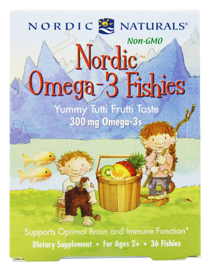Nordic Naturals - Nordic Omega-3 Fishies - 36 Count