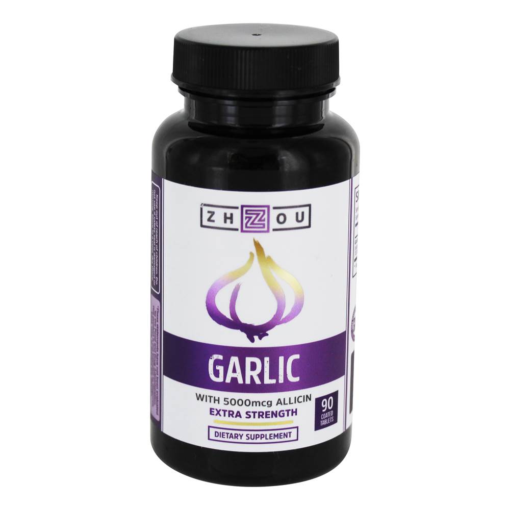 Zhou - Garlic with 5000mcg Allicin - 90 Tablets