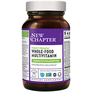 Organic Perfect Prenatal Multivitamin - Whole-Food Complex (192 Tablets)