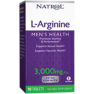 L-Arginine Amino Acid - 3,000 MG (90 Tablets)
