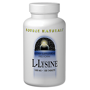 L-Lysine - 1,000 MG (100 Capsules)