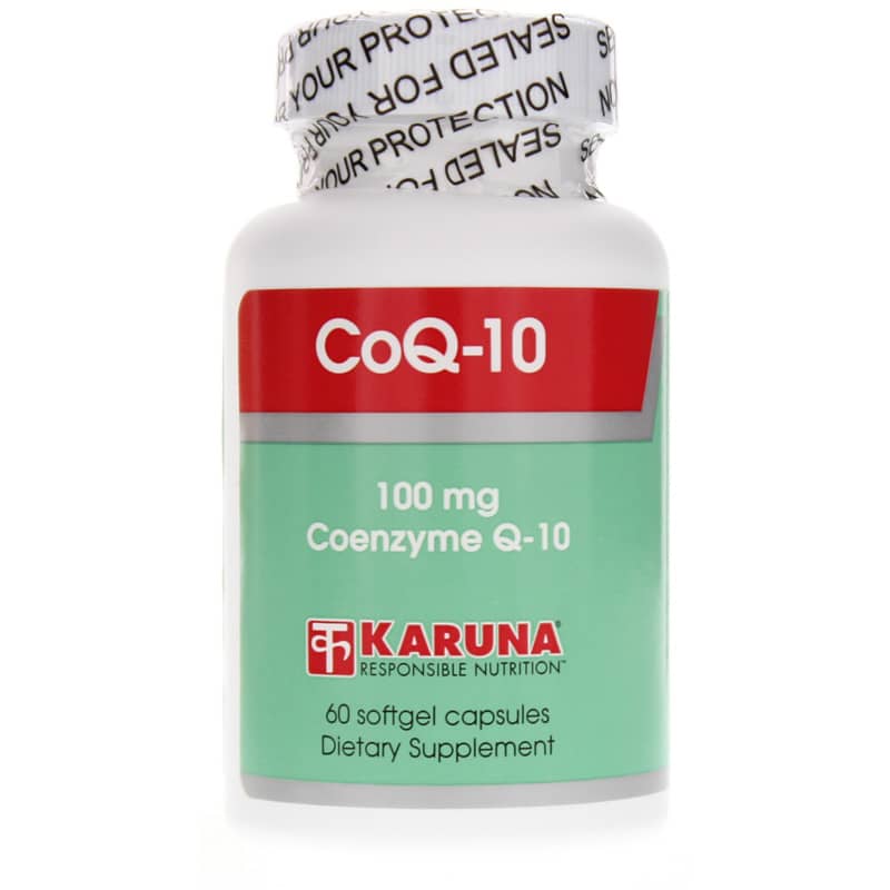 Karuna CoQ-10 100 Mg 60 Softgels