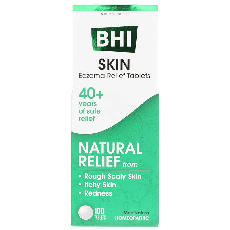 BHI Skin Eczema Relief Tablets 100 Tablets