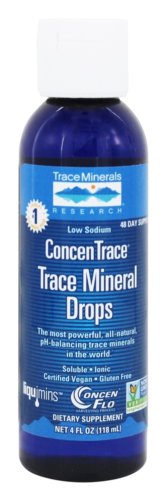 Trace Minerals Research - ConcenTrace Trace Mineral Drops - 4 fl. oz.