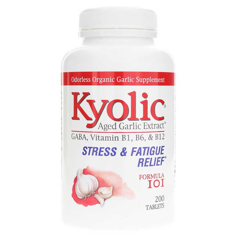 Kyolic Formula 101 Stress & Fatigue Relief 200 Tablets