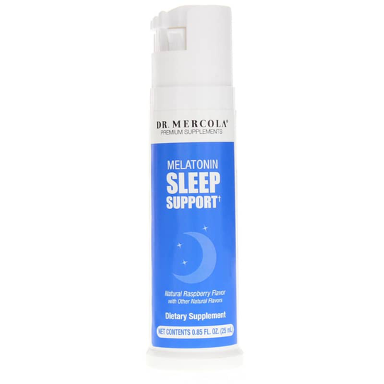 Dr. Mercola Melatonin Sleep Support Raspberry .85 Oz