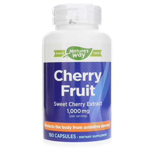 Natures Way Cherry Fruit Extract 180 Capsules
