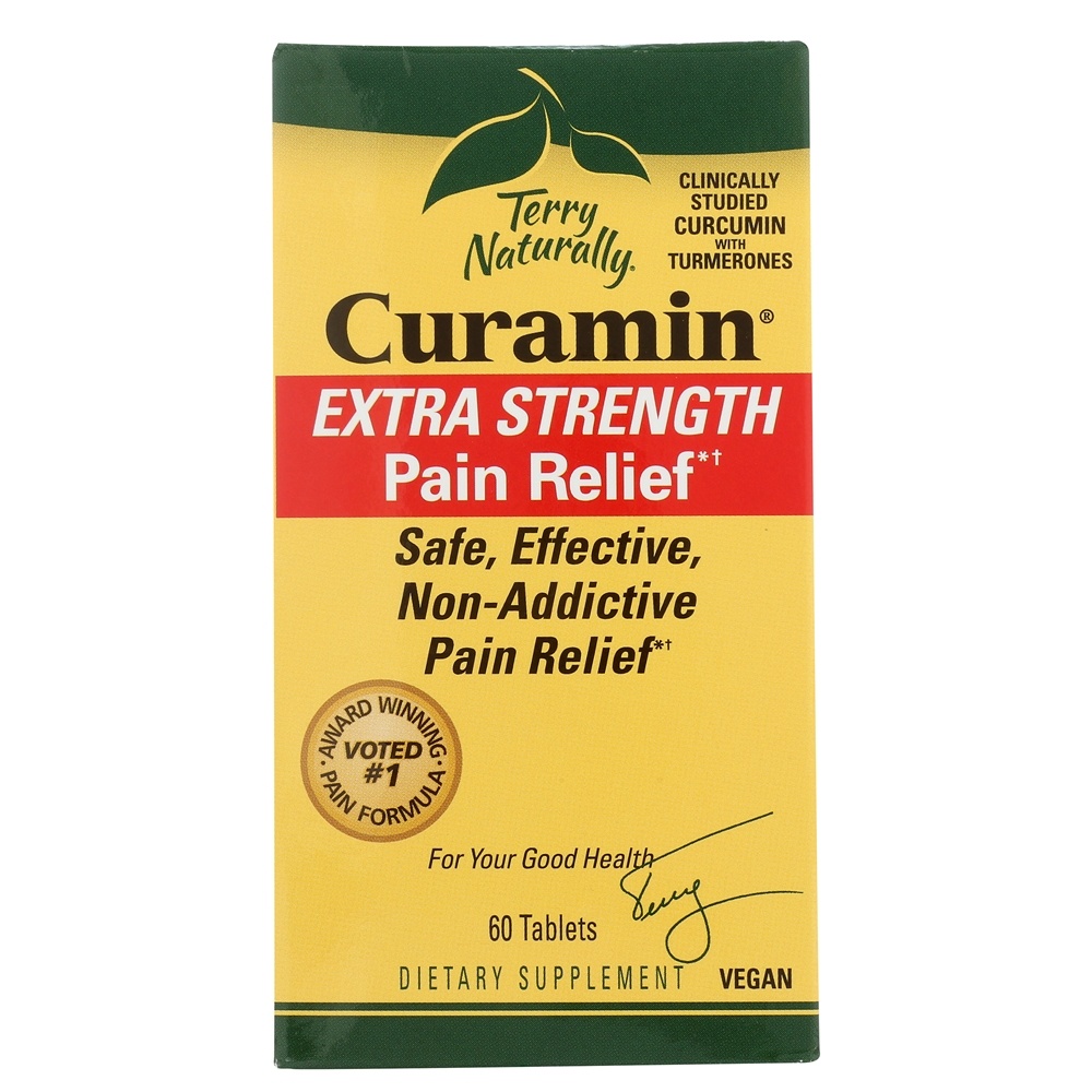 EuroPharma - Terry Naturally Curamin Extra Strength with BCM-95 - 60 Tablets