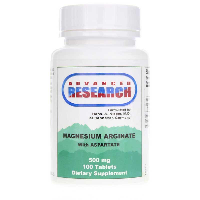 Advanced Research Magnesium Arginate with Aspartate 100 Tablets