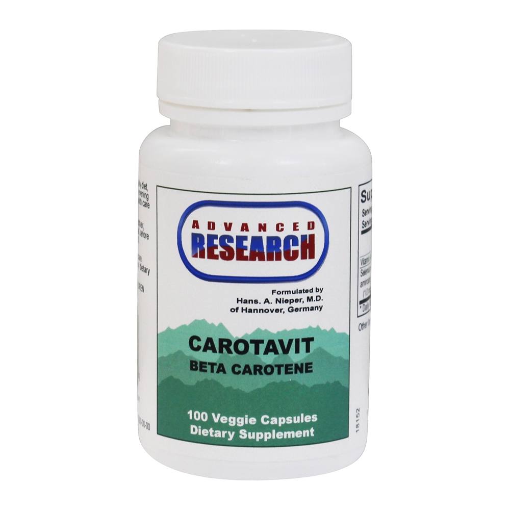 Advanced Research - Carotavit Beta Carotene - 100 Vegetable Capsule(s)