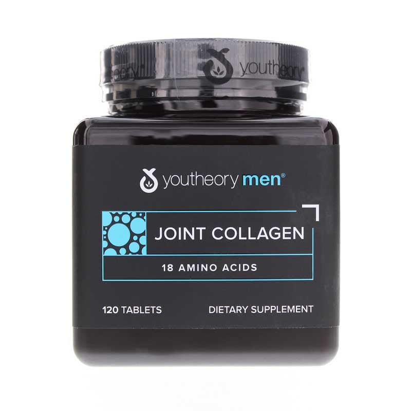 Youtheory Mens Joint Collagen Advanced Formula 120 Tablets