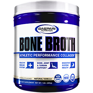 Bone Broth Athletic Performance Collagen - Natural Vanilla (1 Lbs. / 30 Servings)