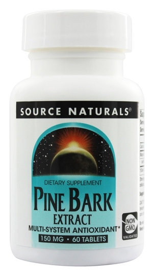 Source Naturals - Pine Bark Extract 150 mg. - 60 Tablets