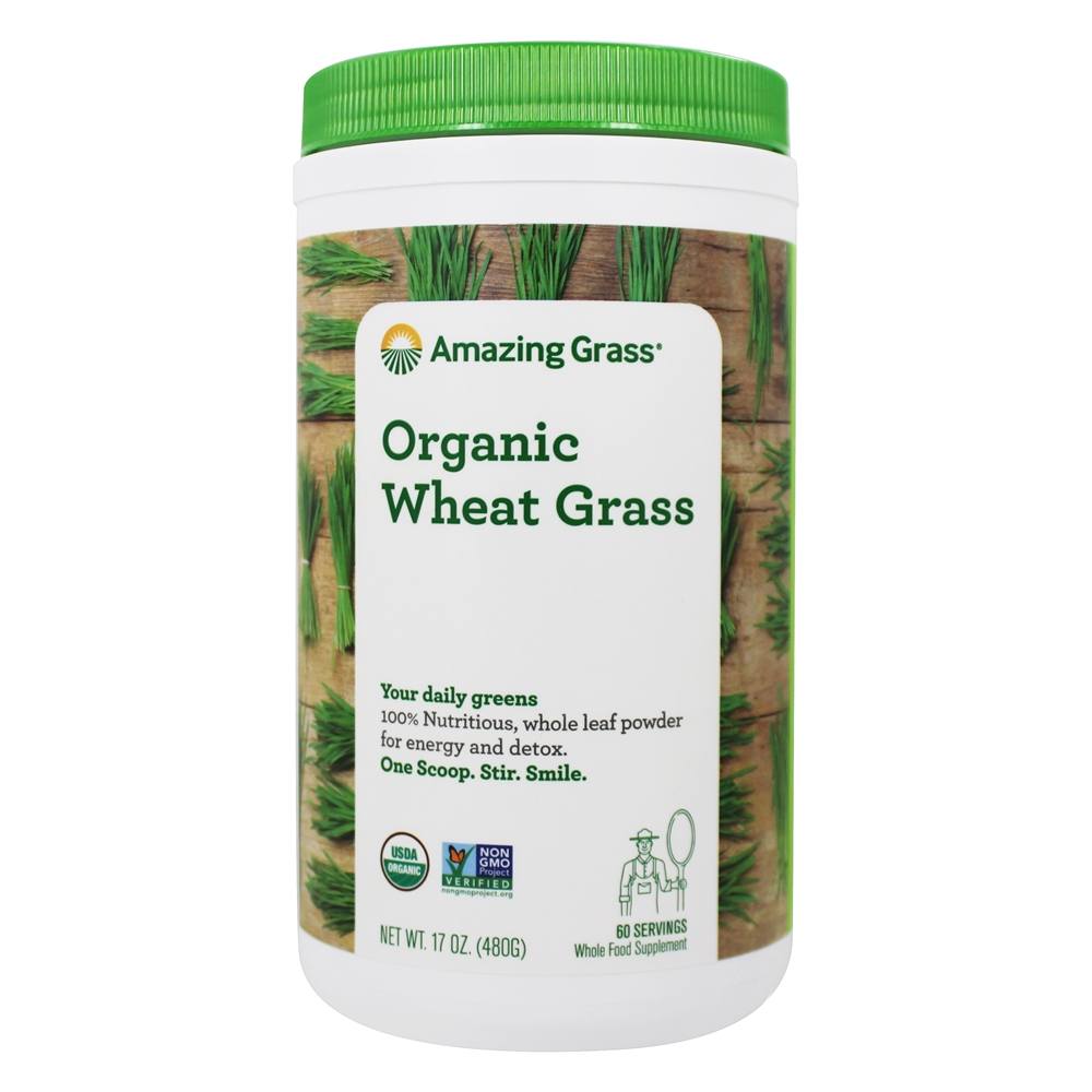 Amazing Grass - Wheat Grass Powder 60 Servings - 17 oz.