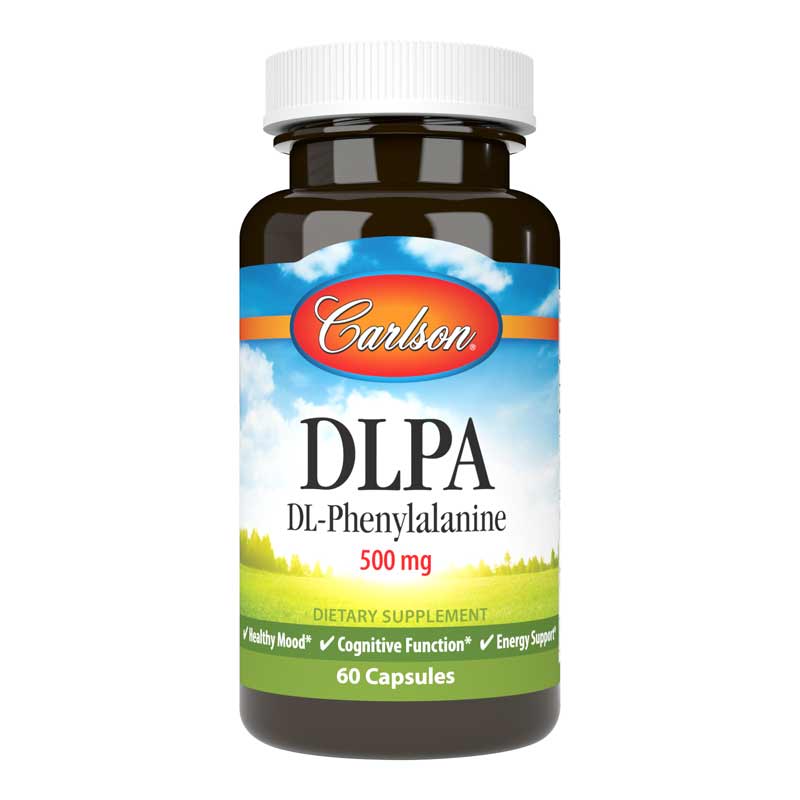 Carlson Labs Dlpa DL-Phenylalanine 60 Capsules