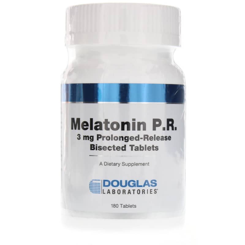 Douglas Laboratories Melatonin Prolonged-Release 3 Mg 180 Tablets