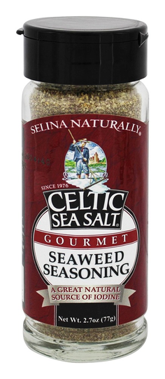 Celtic Sea Salt - Gourmet Seaweed Seasoning - 2.7 oz.