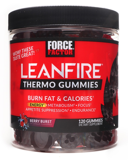 Force Factor - Leanfire Thermo Gummies Berry Blast - 120 Gummies