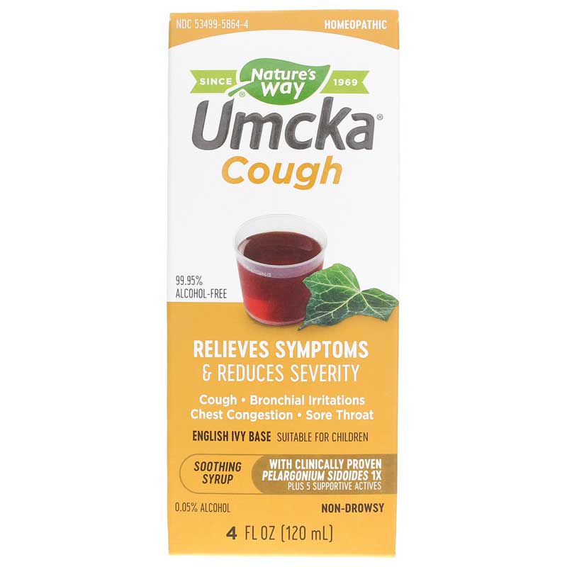 Natures Way Umcka Cough Syrup 4 Oz