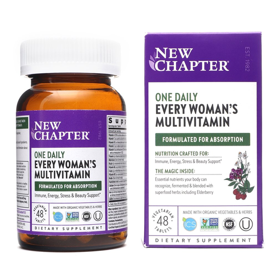 New Chapter - One Daily Every Woman's Multivitamin - 48 Vegetarian Tablets