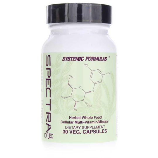 Systemic Formulas Spectra One Cellular Multi-Vitamin/Mineral 30 Veg Capsules
