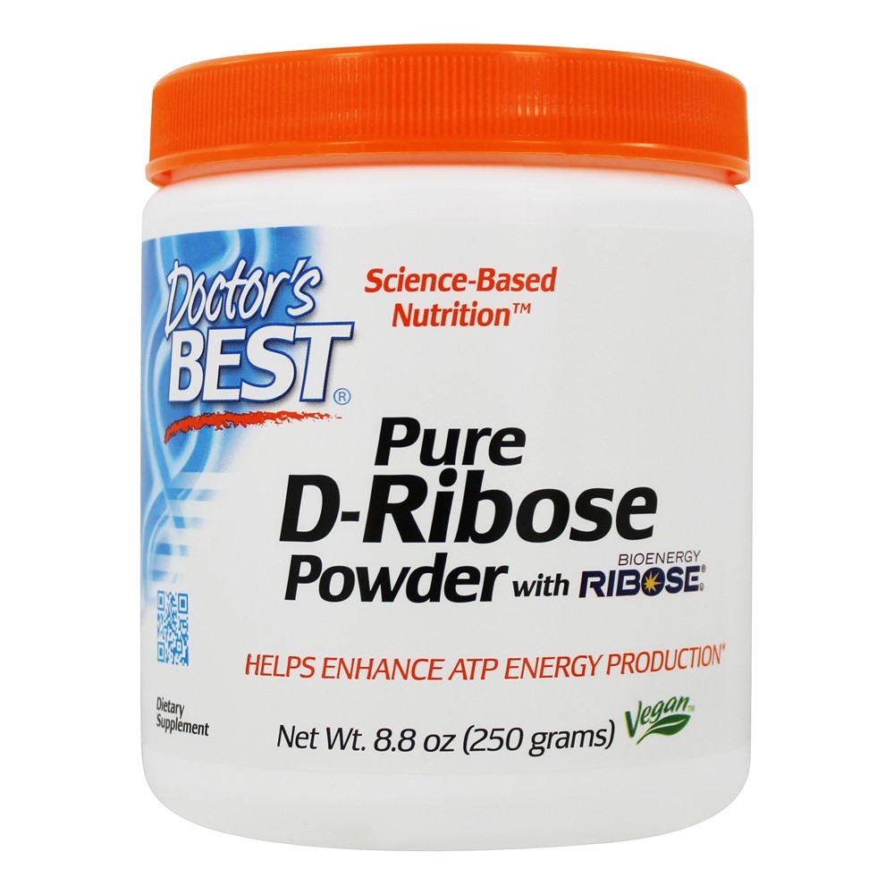 Doctor's Best - D-Ribose Powder with BioEnergy Ribose - 8.8 oz.