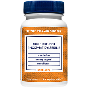 Triple Strength Phosphatidylserine for Brain, Memory & Focus - 300 MG (30 Vegetarian Capsules)