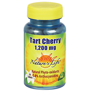 Tart Cherry - Natural Phyto-Oxidants - 1,200 MG (30 Tablets)