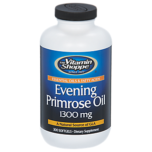 Evening Primrose Oil - Natural Source of GLA - 1,300 MG (300 Softgels)