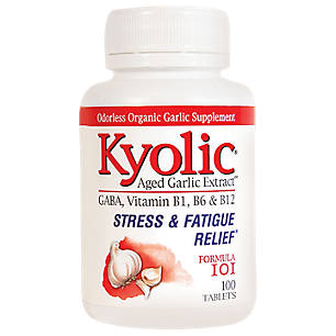 Kyolic Aged Garlic Extract Stress & Fatigue Relief Formula 101 (100 Tablets)