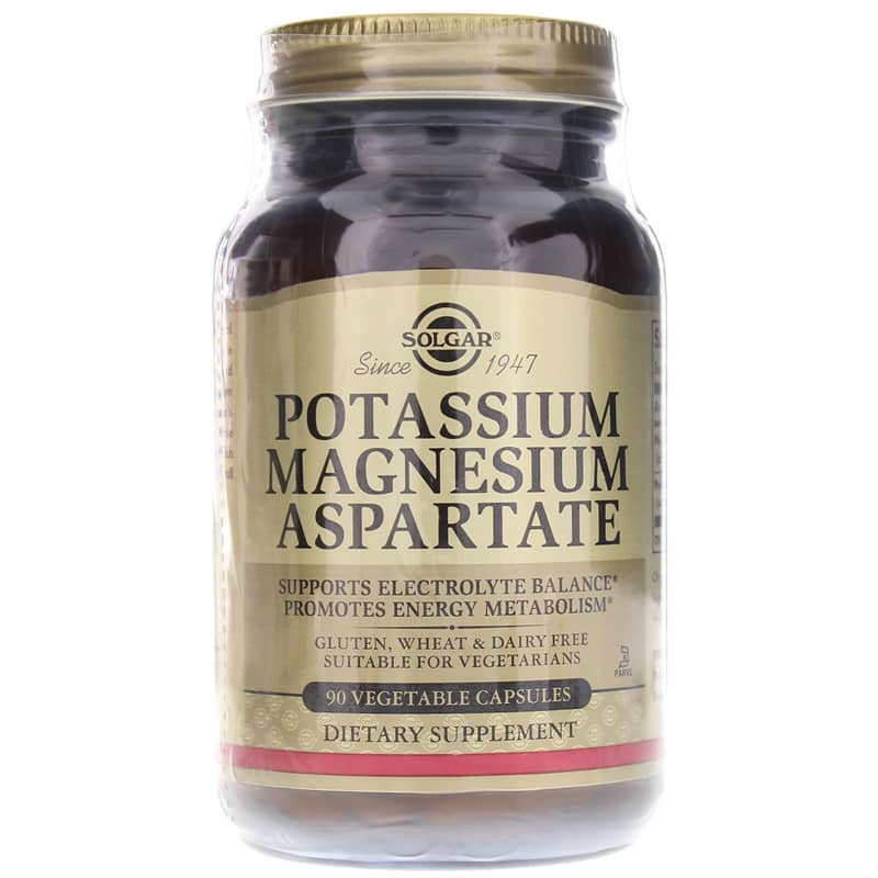 Solgar Potassium Magnesium Aspartate 90 Veg Capsules