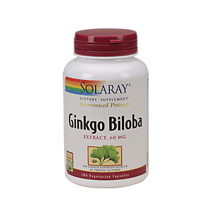 Ginkgo Biloba Extract - 60 MG (180 Vegetarian Capsules)