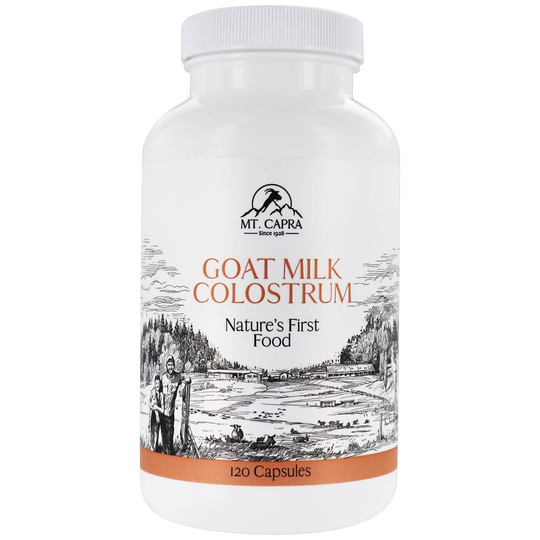 Mt. Capra Products - CapraColostrum Goat Milk Colostrum - 120 Capsules
