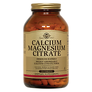 Calcium Magnesium Citrate - Highly Absorbable & Dissolves Rapidly (250 Tablets)