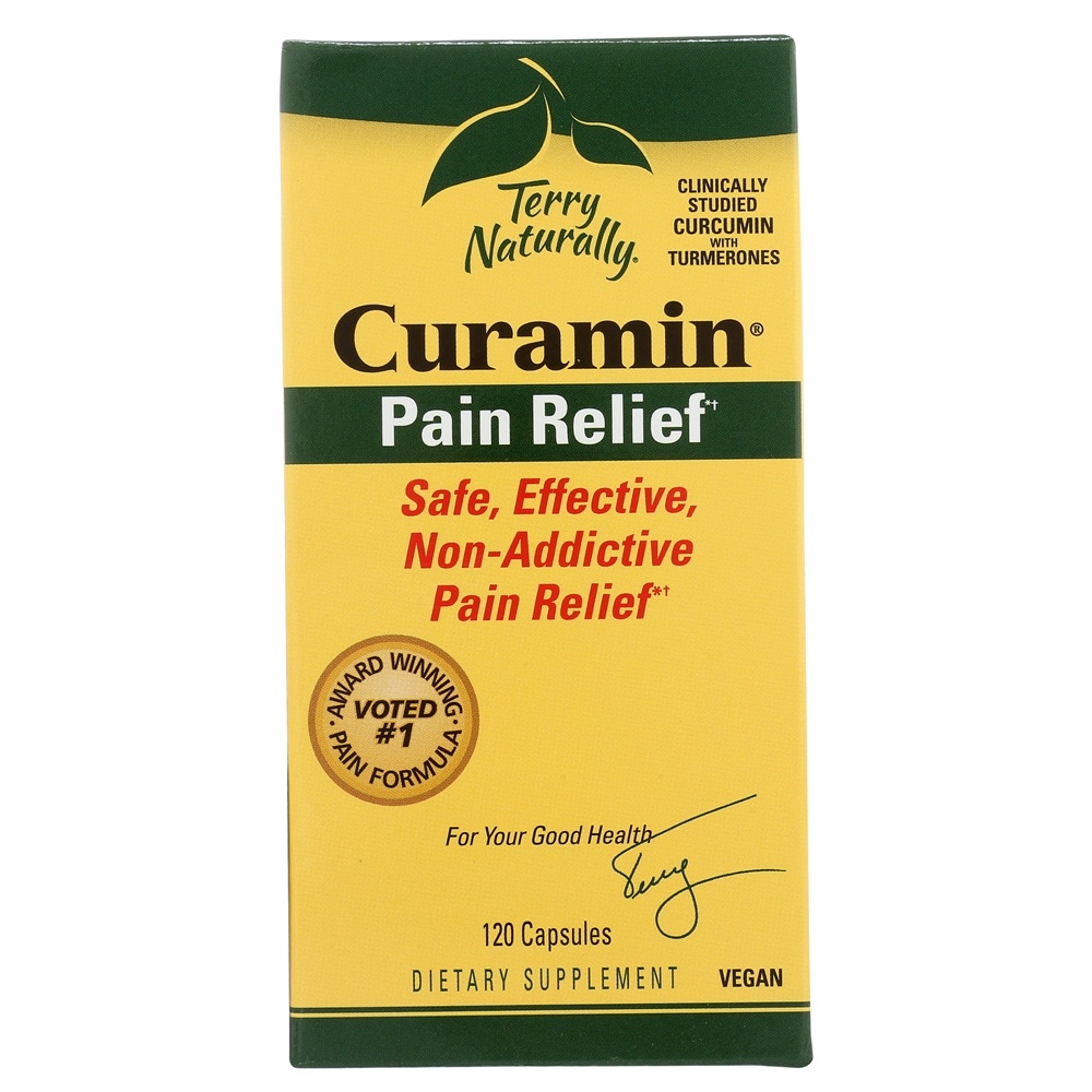 EuroPharma - Terry Naturally Curamin with BCM-95 - 120 Capsules