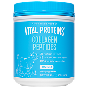 Collagen Peptides Powder - Hair, Skin, Nails & Joint Support - Unflavored (20 oz. / 28 Servings)