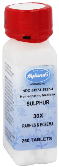 Hylands - Sulphur 30 X - 250 Tablets