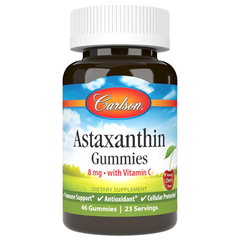 Carlson Labs Astaxanthin Gummies 46 Gummies