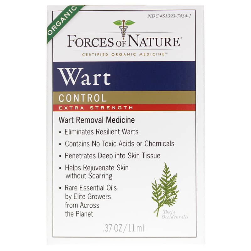 Forces Of Nature Wart Control Extra Strength .37 Oz