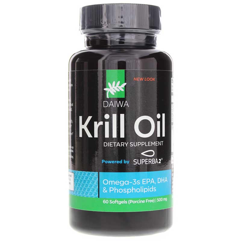 Daiwa Health Development Krill Oil 60 Softgels