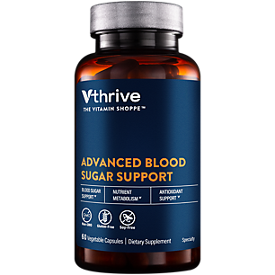 Advanced Blood Sugar Support - Antioxidant & Nutrient Metabolism - 500mcg of Chromium (60 Vegetarian Capsules)