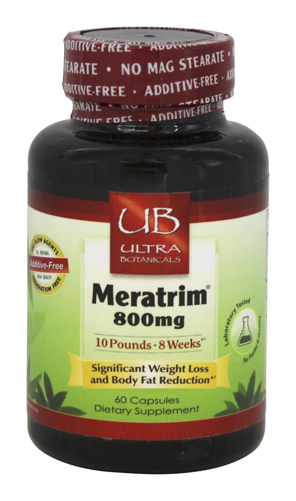 Ultra Botanicals - Meratrim 800 mg. - 60 Capsules