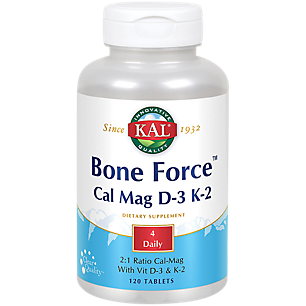 Bone Force - Calcium, Magnesium, Vitamin D3 & K2 (120 Tablets)