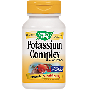 Potassium Complex - Muscle Function - 99 MG (100 Capsules)