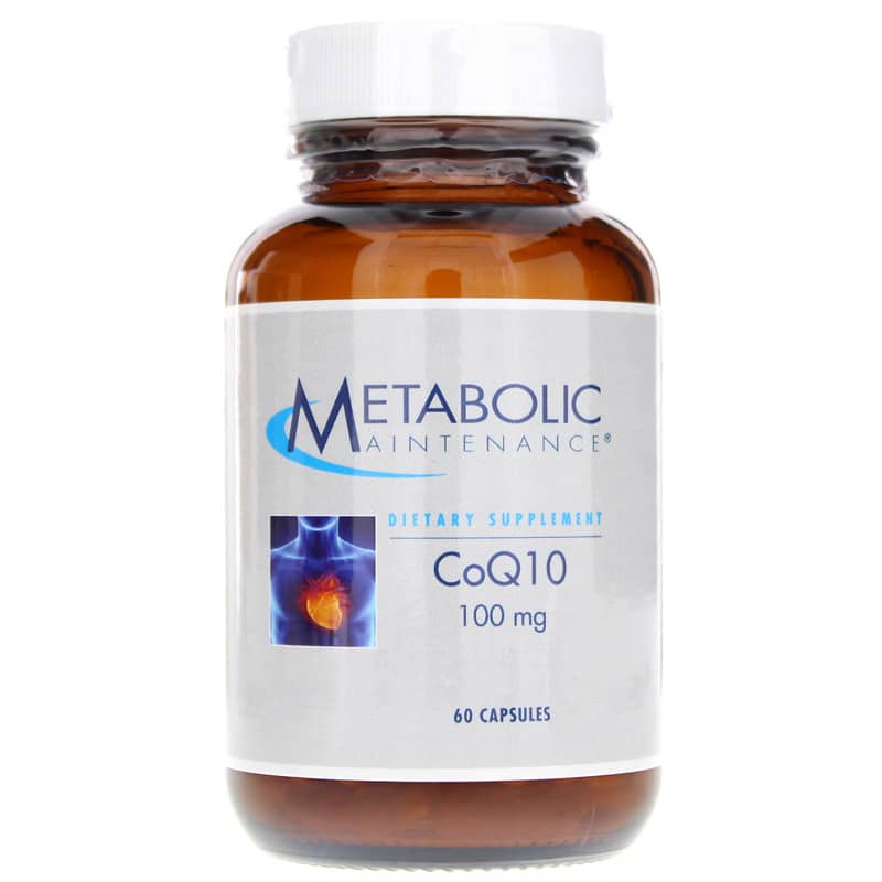 Metabolic Maintenance CoQ10 100 Mg 60 Capsules