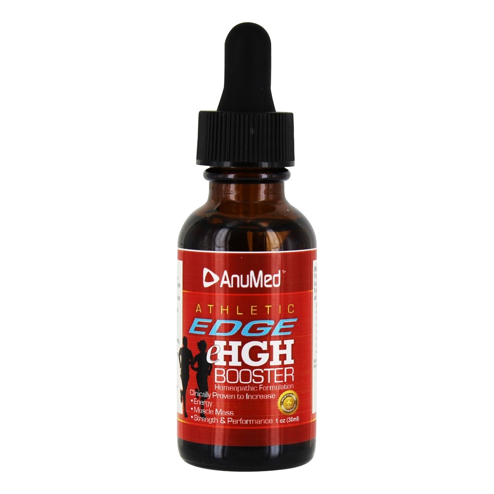 AnuMed - Athletic Edge eHGH Booster Liquid Drops - 1 fl. oz.